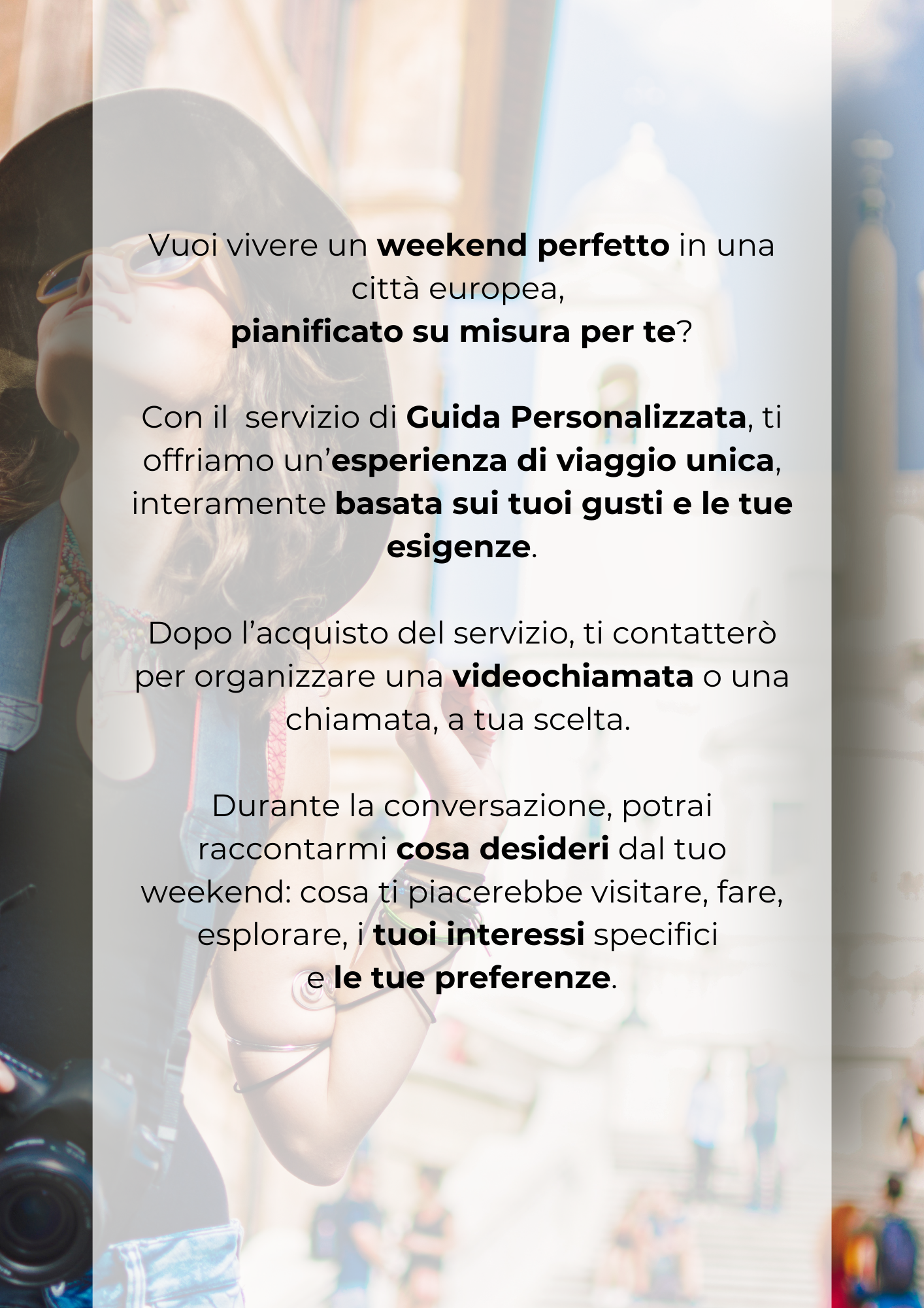 WEEKEND IN UNA CITTA' EUROPEA